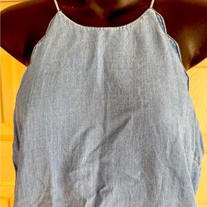 Chambray Tencel Top Tank S